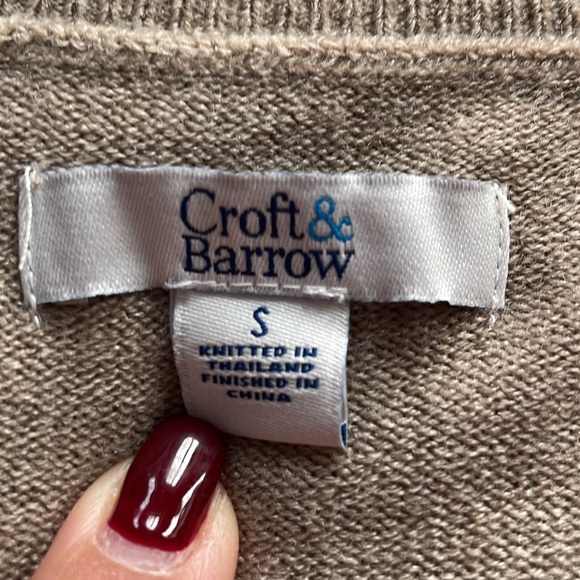 Extra soft sweater light size S tan - Picture 3 of 3